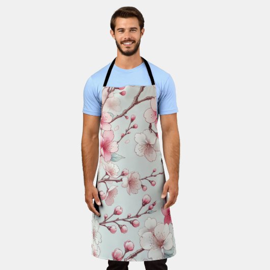Cherry Blossom Schürze (Getragen)