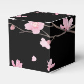 Cherry Blossom - Schwarz Geschenkschachtel (Vorderseite)