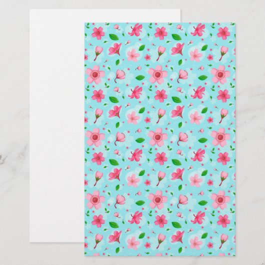 Cherry Blossom Seifenwrap Papier (Vorne/Hinten)