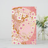 Cherry Blossom Seifenwrap Papier (Stehend Vorderseite)