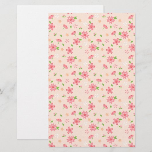 Cherry Blossom Seifenwrap Papier (Vorne/Hinten)