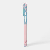 Cherry Blossom Seigaiha Phone Case iPhone 16 Hülle (Linke Seite)