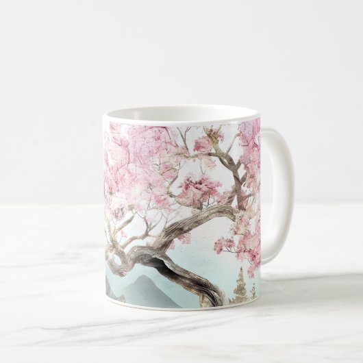 Cherry Blossom Serenade Kaffeetasse (VorderseiteRechts)