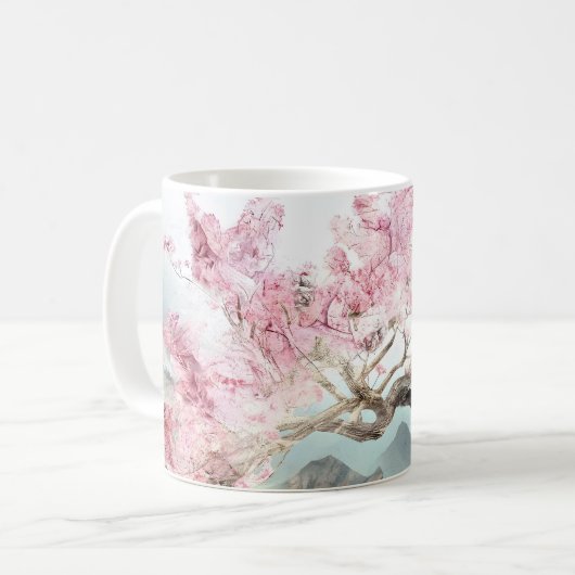 Cherry Blossom Serenade Kaffeetasse (Vorderseite Links)