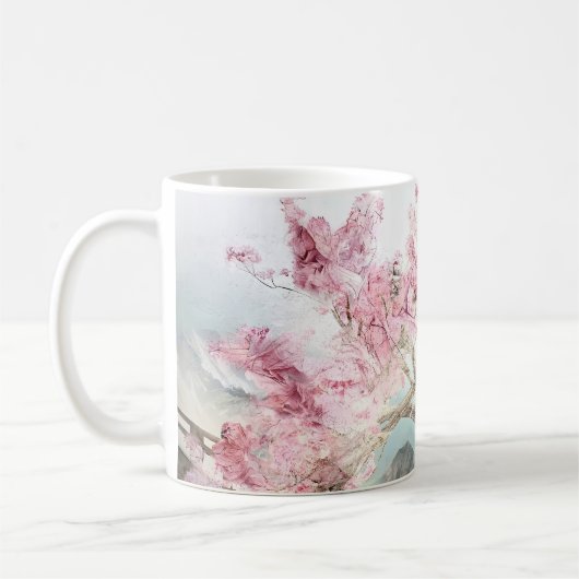 Cherry Blossom Serenade Kaffeetasse (Links)