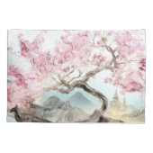 Cherry Blossom Serenade Kissenbezug (Rückseite)