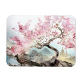 Cherry Blossom Serenade Magnet (Horizontal)