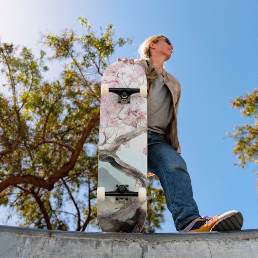 Cherry Blossom Serenade Skateboard (Außenbereich 1)