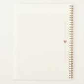 Cherry Blossom Serenity Planner Planer (Rückseite)