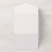 Cherry Blossom Serenity Spring Wedding All In One Einladung (Außenbereich)