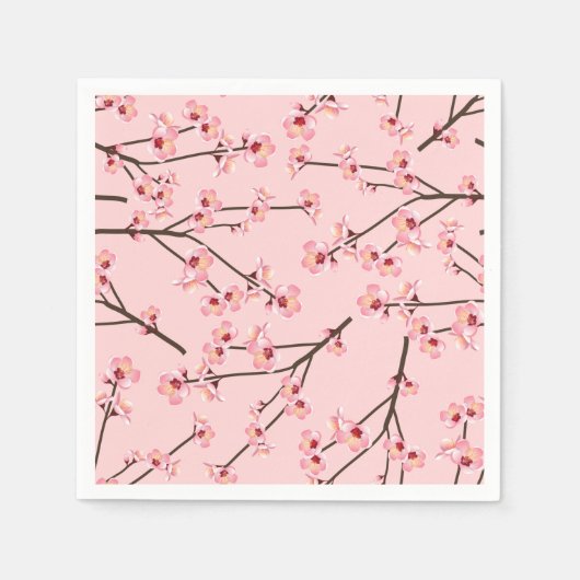 Cherry Blossom Serviette (Vorderseite)