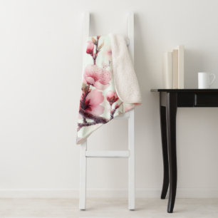 Cherry Blossom Sherpadecke