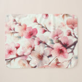 Cherry Blossom Sherpadecke (Vorderseite (Horizontal))