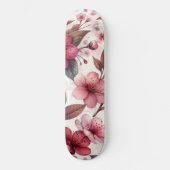 Cherry Blossom Skateboard (Vorderseite)