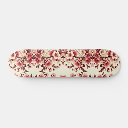 Cherry Blossom Skateboard (Horizontal)
