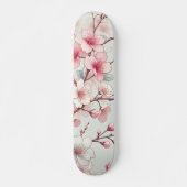 Cherry Blossom Skateboard (Vorne)