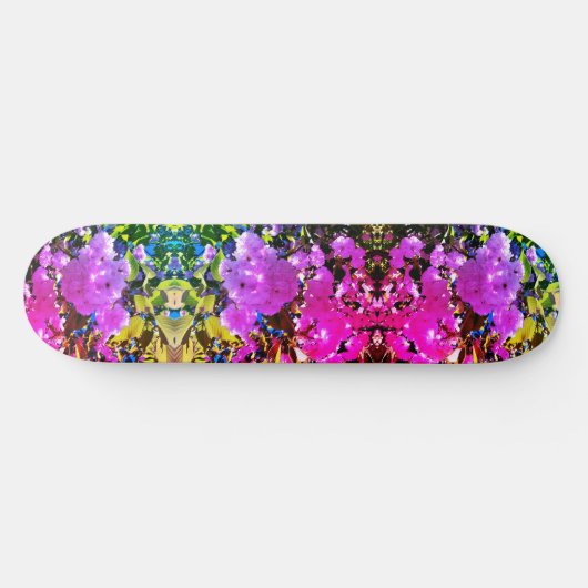 Cherry Blossom Skateboard (Horizontal)