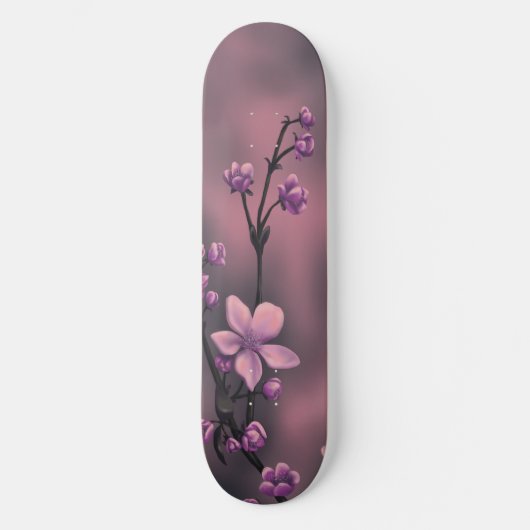 Cherry Blossom Skateboard Deck (Vorderseite)