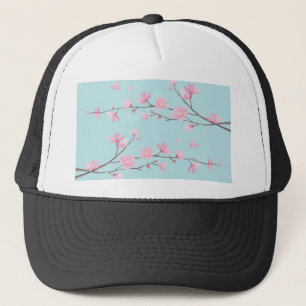 Cherry Blossom - Sky Blue Truckerkappe