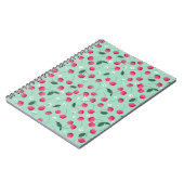 Cherry Blossom: Sommerfestes Design Notizblock (Linke Seite)