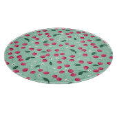 Cherry Blossom: Sommerfestes Design Schneidebrett (Ecke)