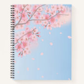 Cherry Blossom Spiral Notebook Notizblock (Vorderseite)