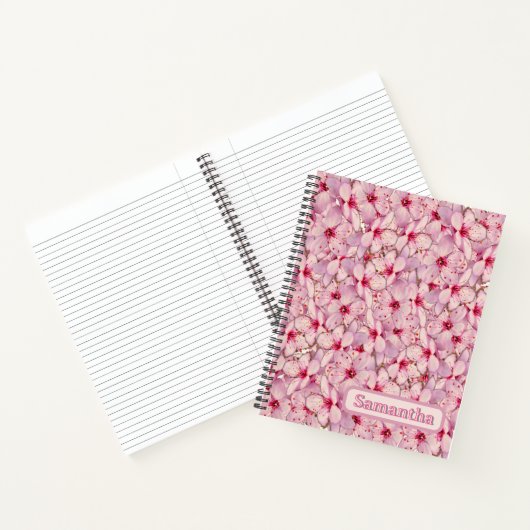 Cherry Blossom Spiral Notebook Notizblock (Innenseite)