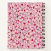 Cherry Blossom Spiral Notebook Notizblock (Rückseite)
