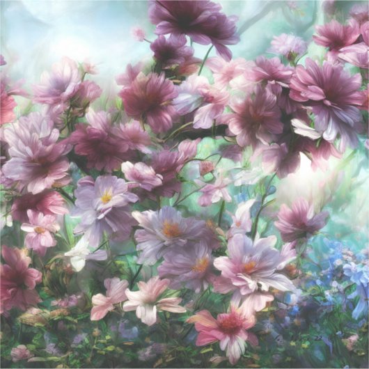 Cherry Blossom Splash Aufkleber (Vorderseite)