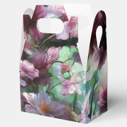 Cherry Blossom Splash Blume Geschenkschachtel (Geöffnet)