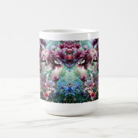 Cherry Blossom Splash Blume Kaffeetasse (Mittel)