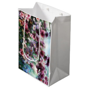Cherry Blossom Splash Blume Mittlere Geschenktüte