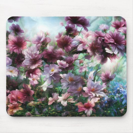 Cherry Blossom Splash Blume Mousepad (Vorne)