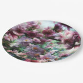Cherry Blossom Splash Blume Pappteller (Schrägansicht)