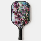 Cherry Blossom Splash Blume Pickleball Schläger (Rückseite)