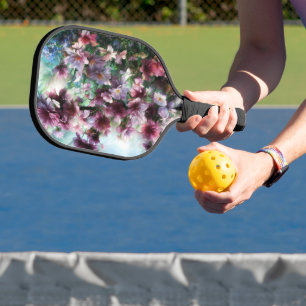 Cherry Blossom Splash Blume Pickleball Schläger