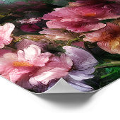 Cherry Blossom Splash Blume Poster (Ecke)