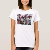 Cherry Blossom Splash Blume T-Shirt (Vorderseite)