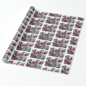 Cherry Blossom Splash Geschenkpapier (Ungerollt)