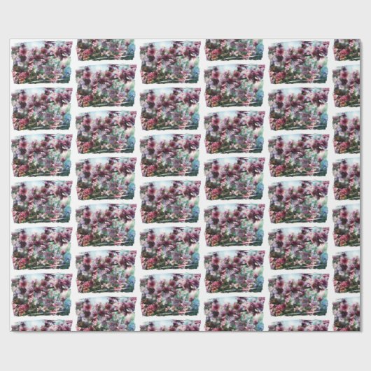 Cherry Blossom Splash Geschenkpapier (Flach)