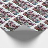 Cherry Blossom Splash Geschenkpapier (Ecke)