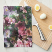 Cherry Blossom Splash Geschirrtuch (Viertel Falte)