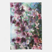 Cherry Blossom Splash Geschirrtuch (Vertikal)