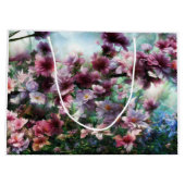 Cherry Blossom Splash Große Geschenktüte (Rückseite)