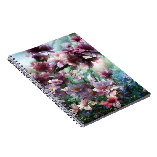 Cherry Blossom Splash Notizblock (Rechte Seite)