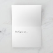 Cherry Blossom Splendor Note Card Dankeskarte (Innenseite)