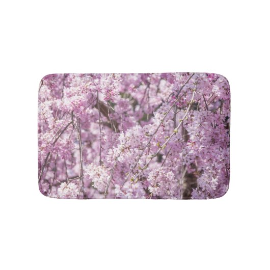 Cherry Blossom Spring Badematte (Vorderseite)