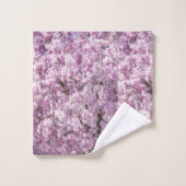 Cherry Blossom Spring Badhandtuch Set (Waschlappen)