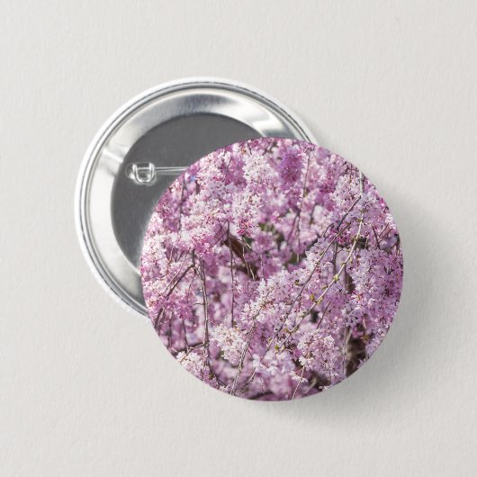 Cherry Blossom Spring Button (Vorne & Hinten)
