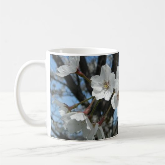 Cherry Blossom Spring Coffee Tasse (Links)